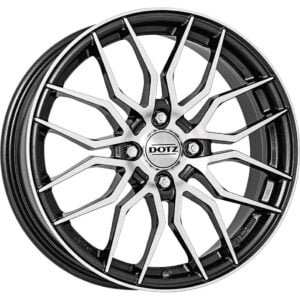 Dotz LimeRock dark 7 x R17 4x108 ET25 CB65.1