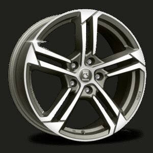 Reds Twist Graphite Matt Polished 7 x R17 5x100 ET38 CB72.3