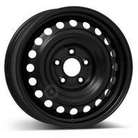 KFZ 9834 Black 7 x R16 5x108 ET44 CB65.1